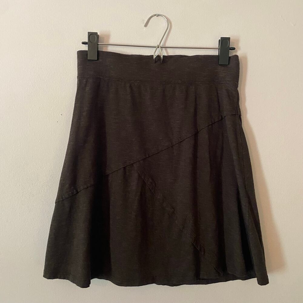 Horny Toad Dark Brown Casual Gorpcore Basic Mini Skirt Athletic Women's size XS